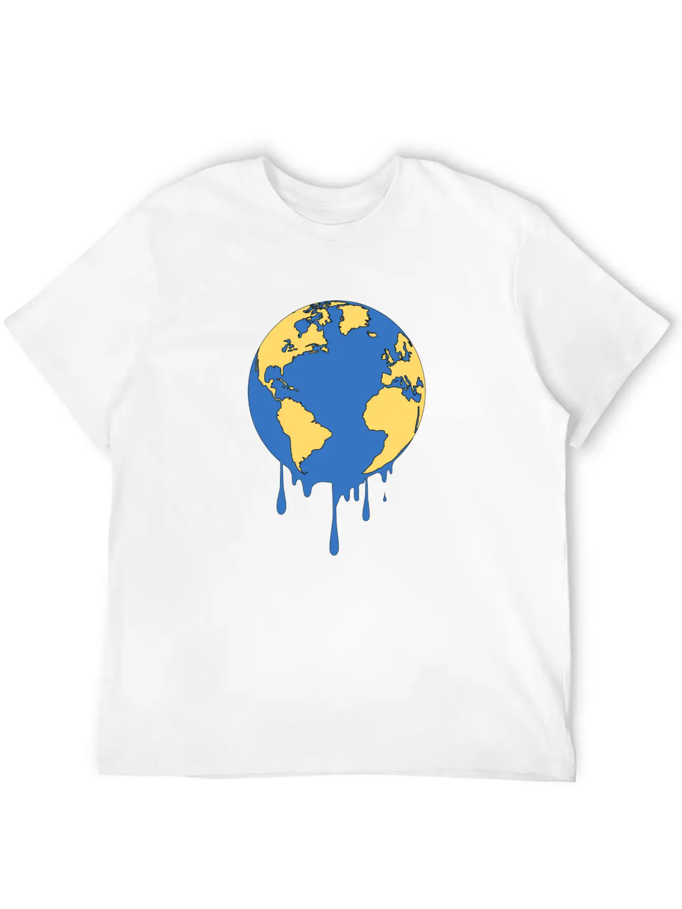 Earth Unisex Short Sleeve Soft Cotton T-Shirt – Casual Everyday Wear