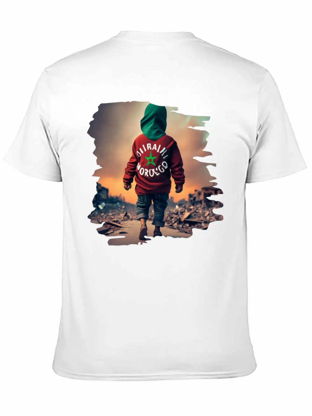 Earthquake In Morocco,Together We Stand Unisex Casual T-Shirt – Clean Design For Daily Comfort