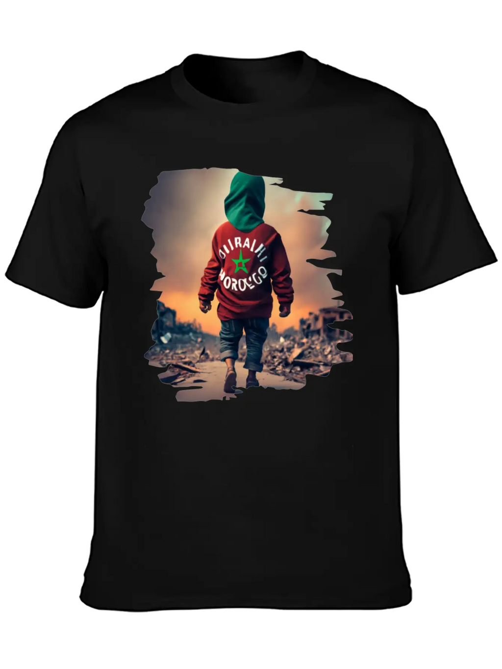 Earthquake In Morocco,Together We Stand Unisex Casual T-Shirt – Clean Design For Daily Comfort
