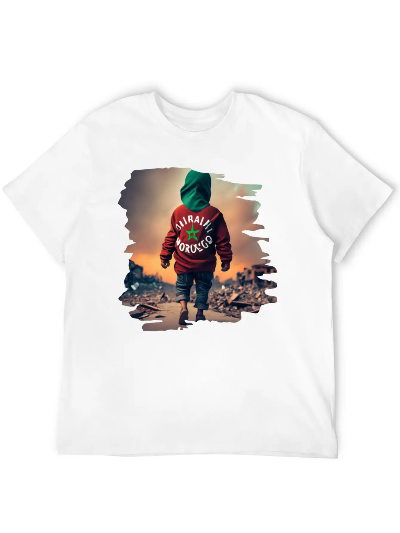 Earthquake In Morocco,Together We Stand Unisex Casual T-Shirt – Clean Design For Daily Comfort