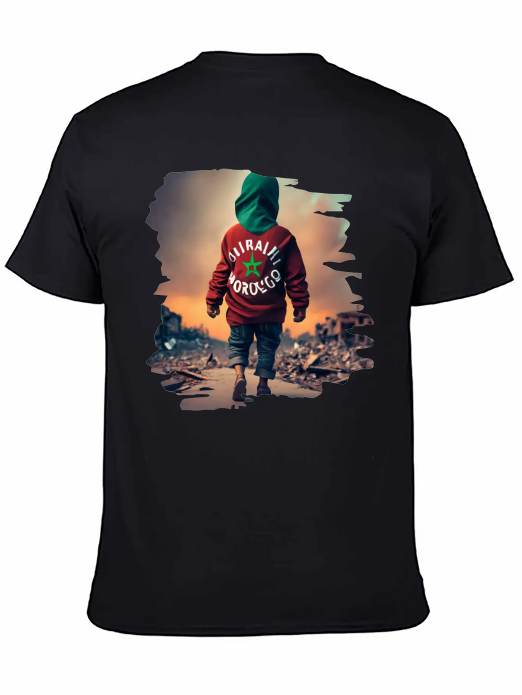 Earthquake In Morocco,Together We Stand Unisex Casual T-Shirt – Clean Design For Daily Comfort