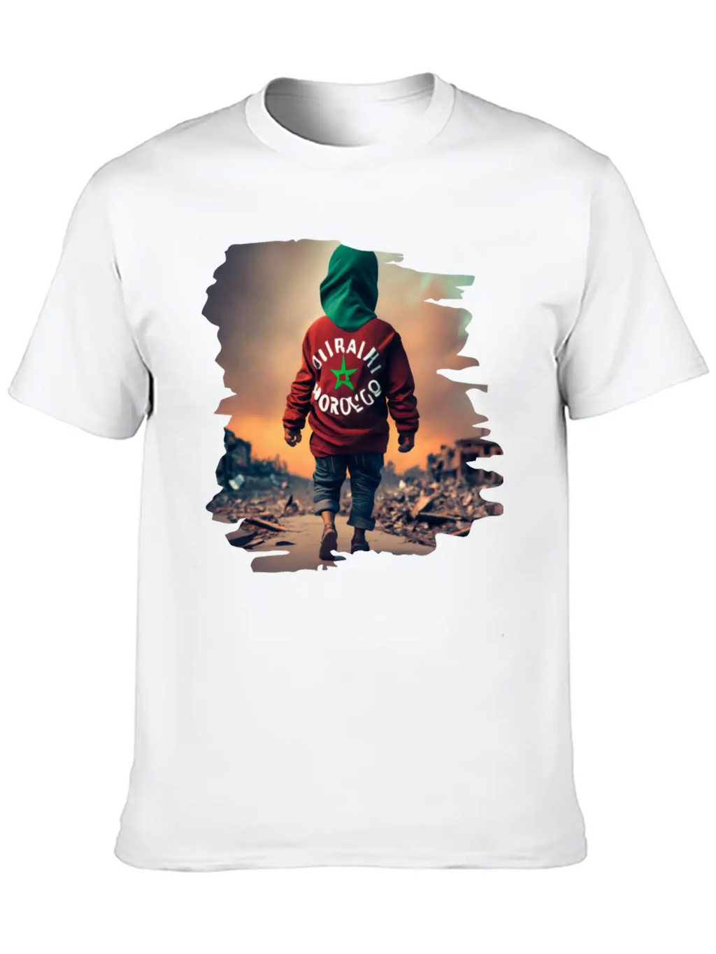 Earthquake In Morocco,Together We Stand Unisex Casual T-Shirt – Clean Design For Daily Comfort
