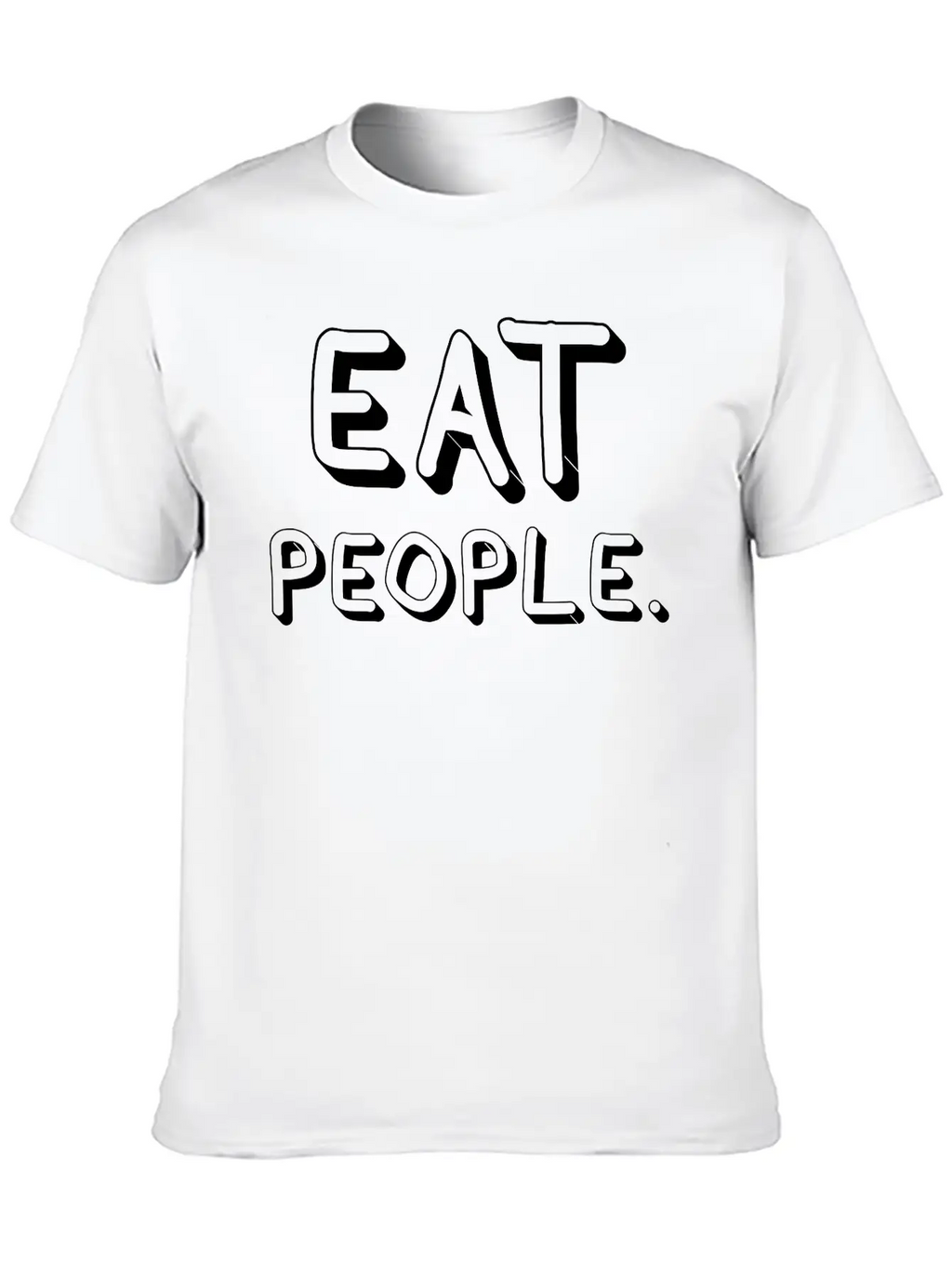 Eat People Essential Cotton Tee For Daily Outfits – Unisex Style