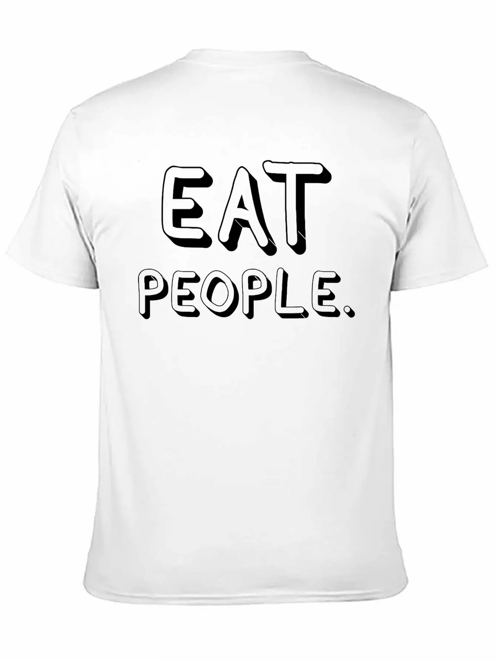 Eat People Essential Cotton Tee For Daily Outfits – Unisex Style