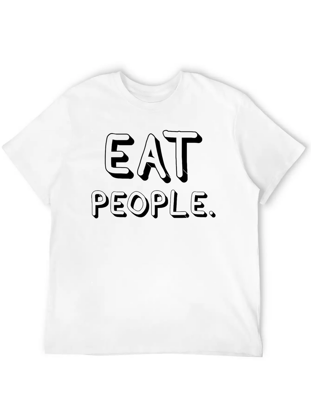 Eat People Essential Cotton Tee For Daily Outfits – Unisex Style