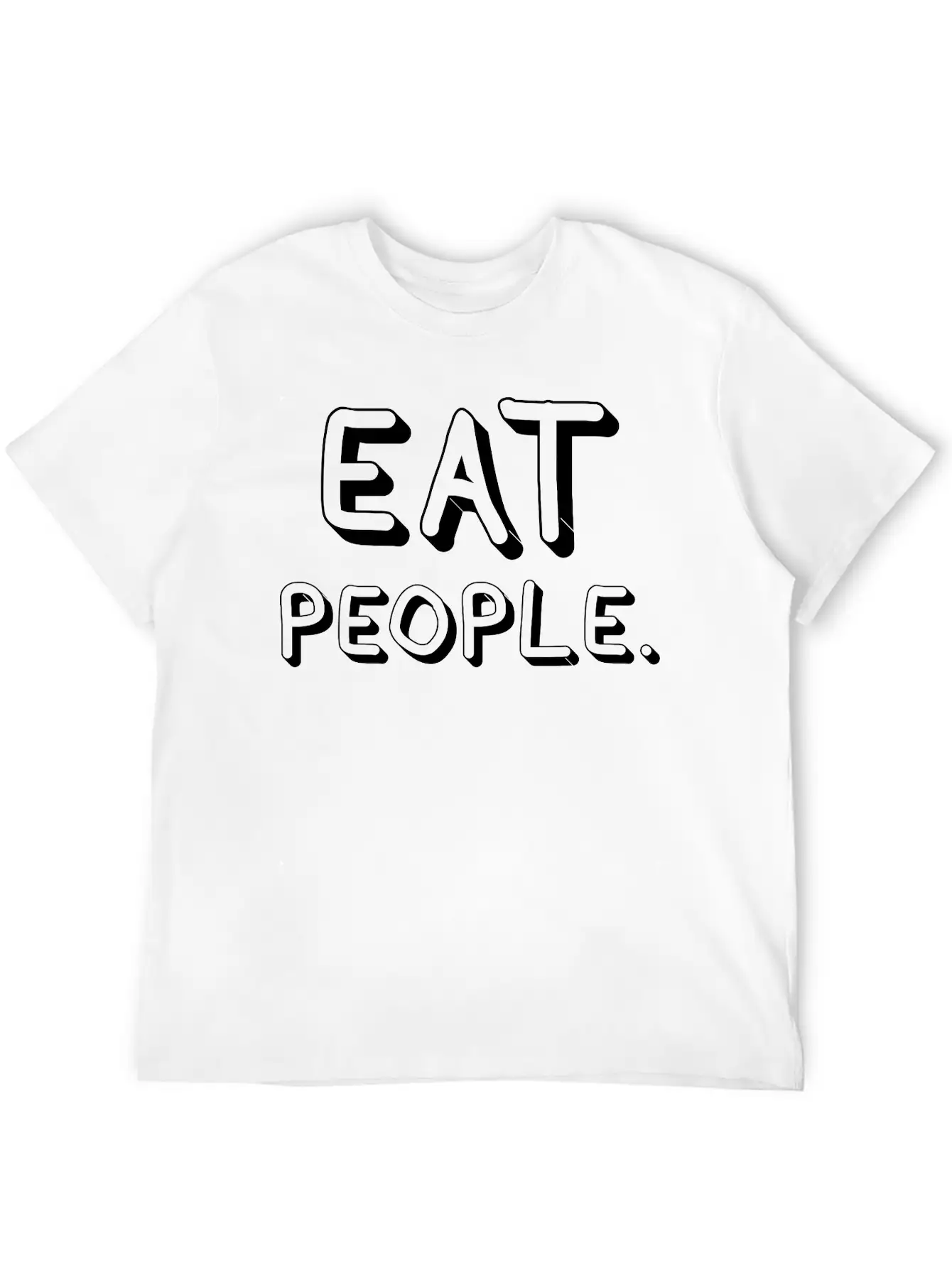 Eat People Essential Cotton Tee For Daily Outfits – Unisex Style