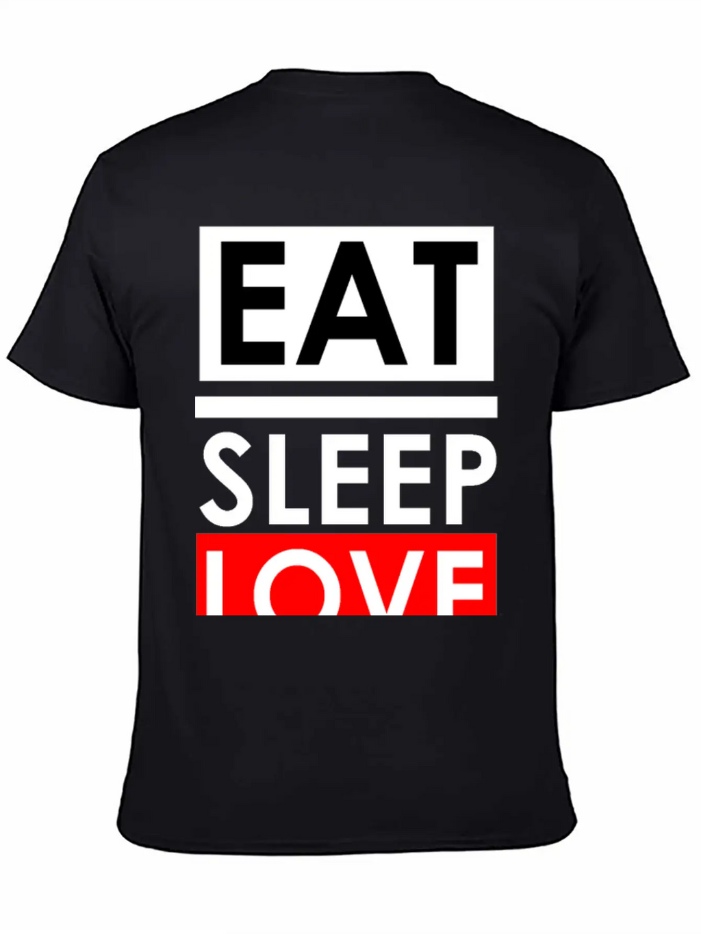 Eat Sleep Repeat Breathable Soft Cotton T-Shirt – Timeless Casual Look