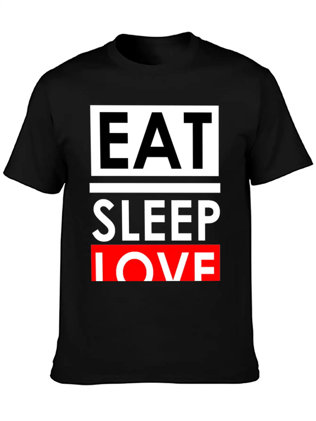 Eat Sleep Repeat Breathable Soft Cotton T-Shirt – Timeless Casual Look