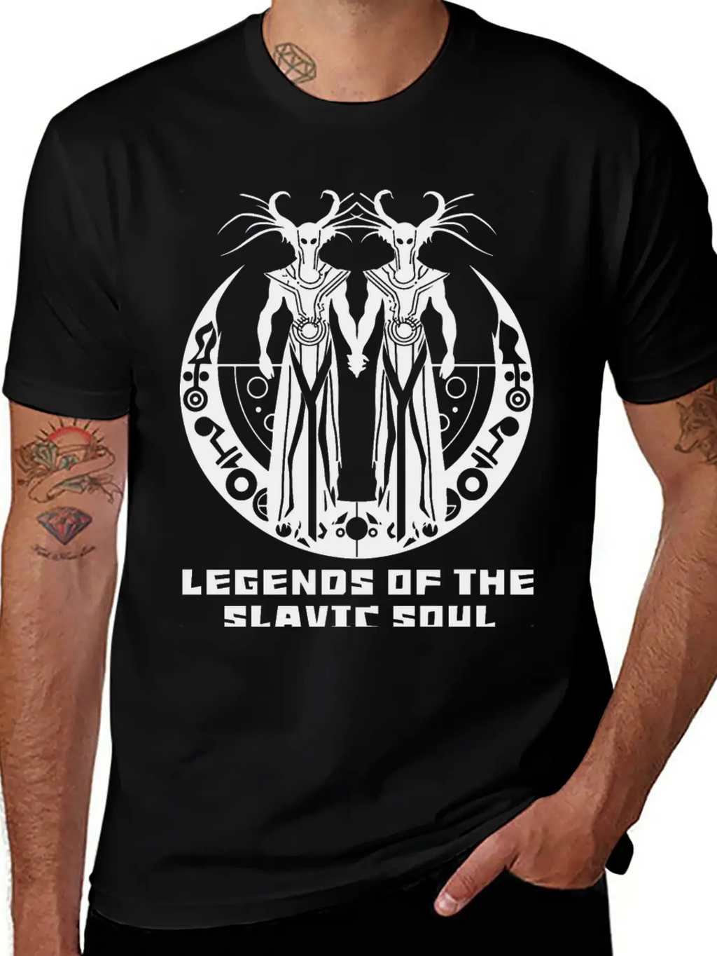 Echoes Of Slavic Legends Stylish Everyday T-Shirt – Unisex Basic Cotton Tee