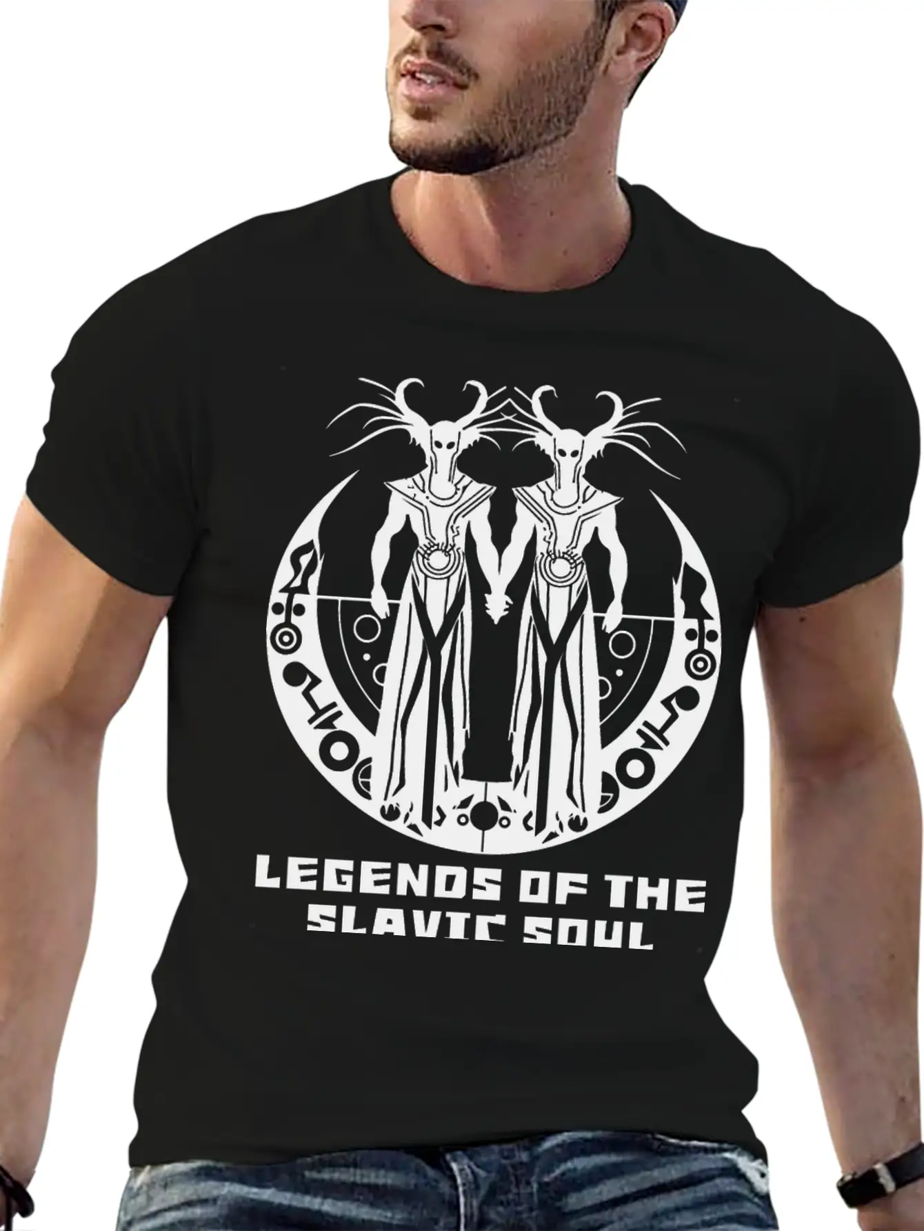 Echoes Of Slavic Legends Stylish Everyday T-Shirt – Unisex Basic Cotton Tee