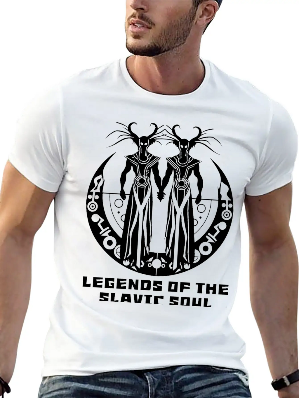 Echoes Of Slavic Legends Stylish Everyday T-Shirt – Unisex Basic Cotton Tee