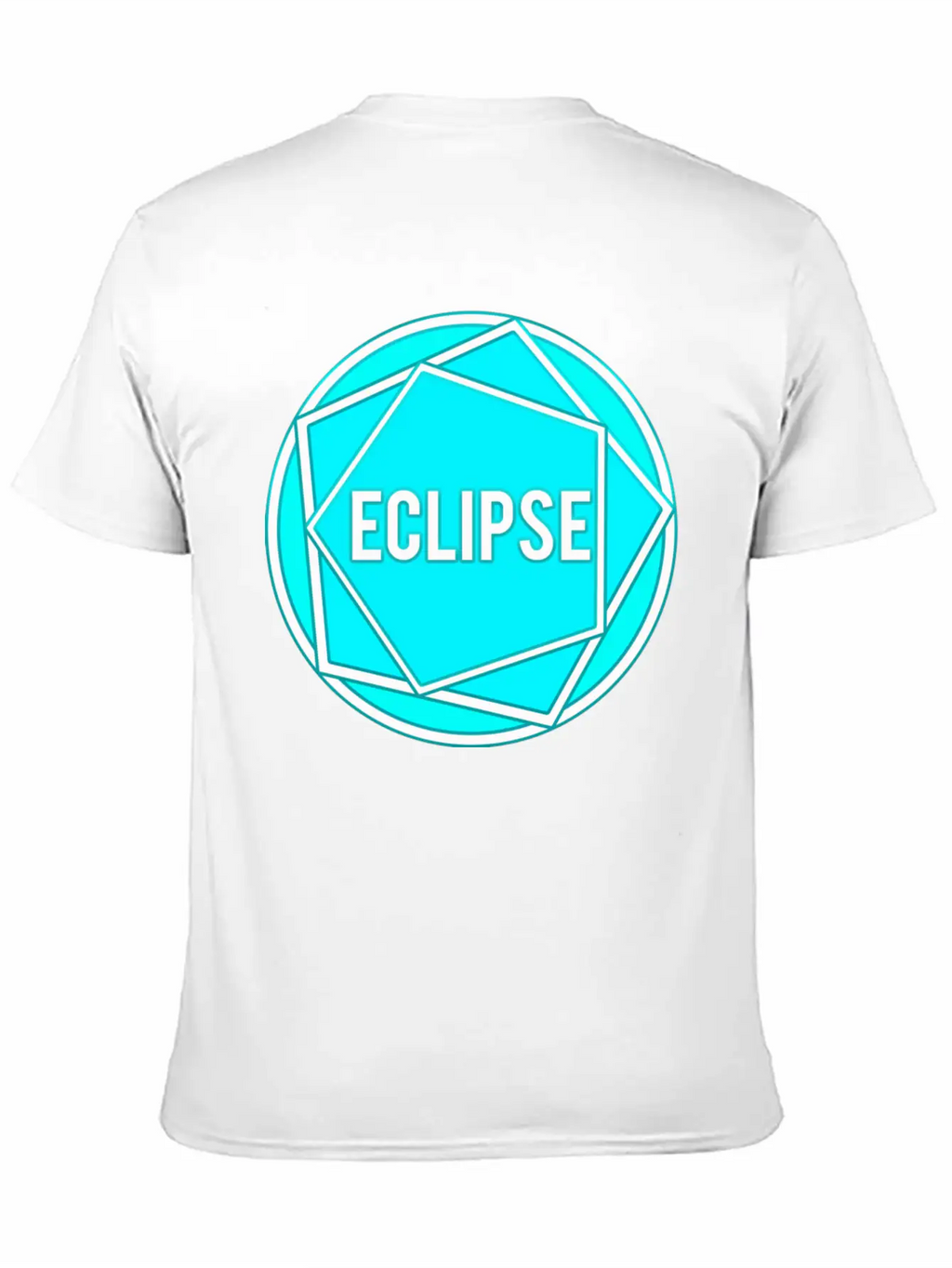 Eclipse Logo #3 Unisex Short Sleeve Soft Cotton T-Shirt – Casual Everyday Wear