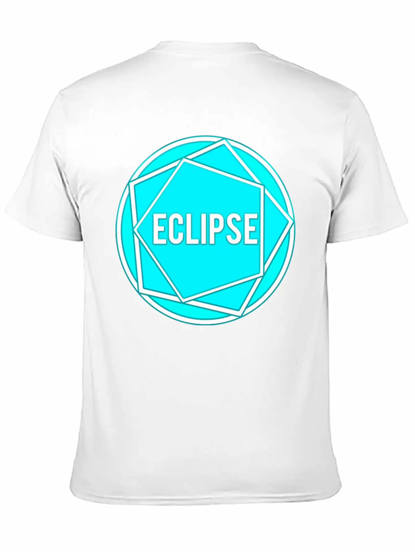 Eclipse Logo #3 Unisex Short Sleeve Soft Cotton T-Shirt – Casual Everyday Wear