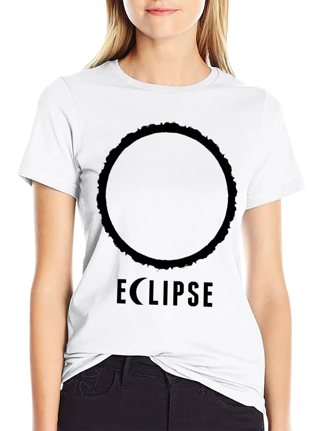 Eclipse Unisex Short Sleeve Soft Cotton T-Shirt – Casual Everyday Wear