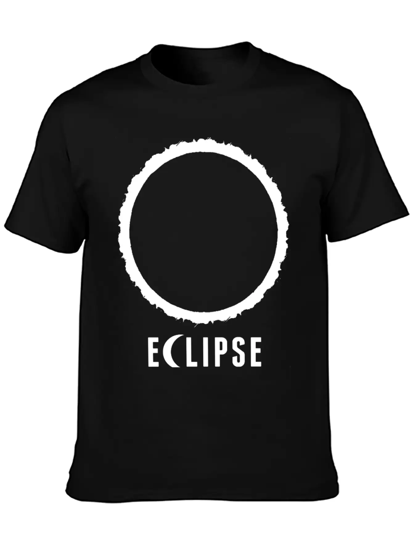 Eclipse Unisex Short Sleeve Soft Cotton T-Shirt – Casual Everyday Wear