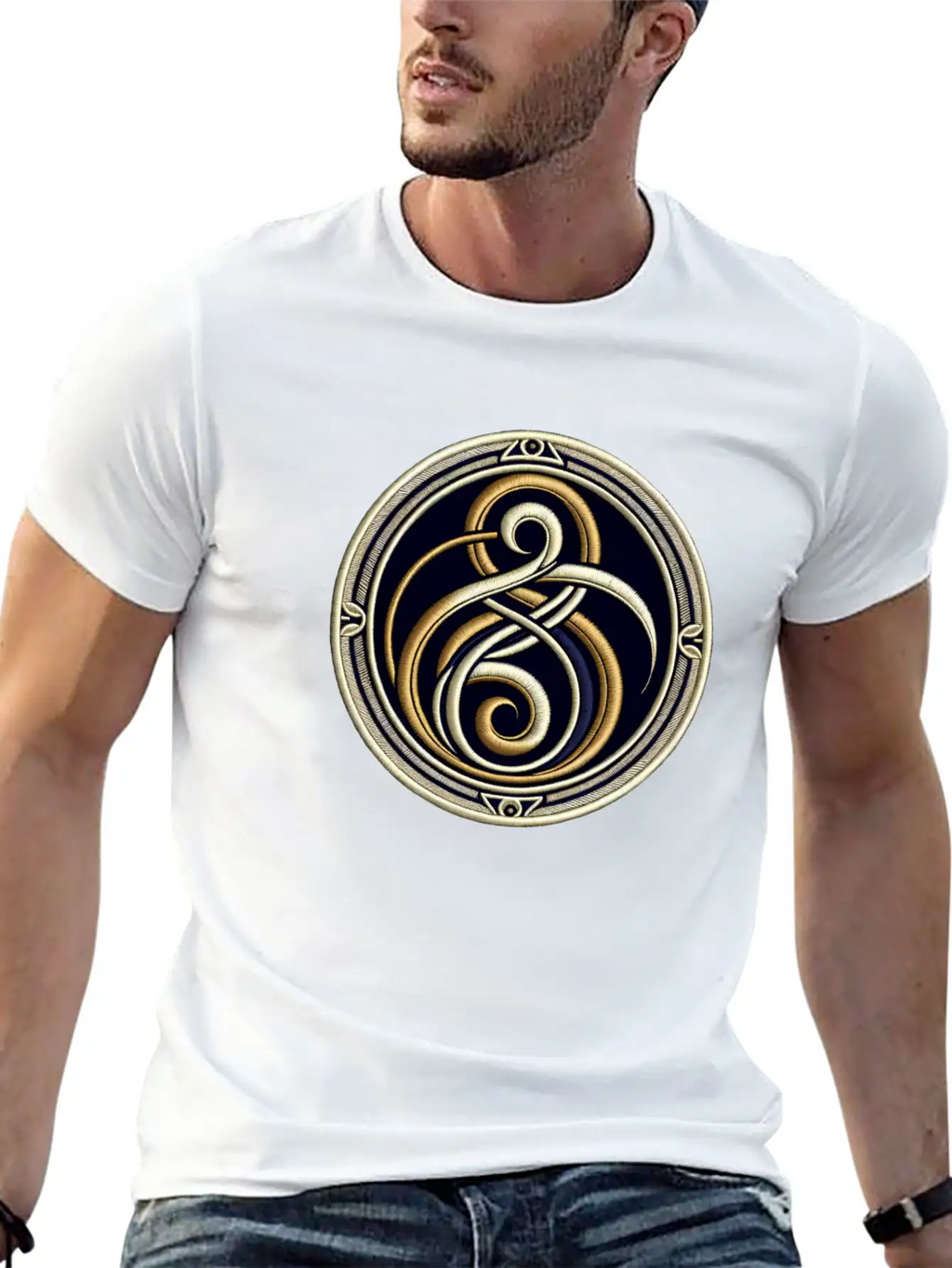Ecliptic Elegance Essential Cotton Tee For Daily Outfits – Unisex Style