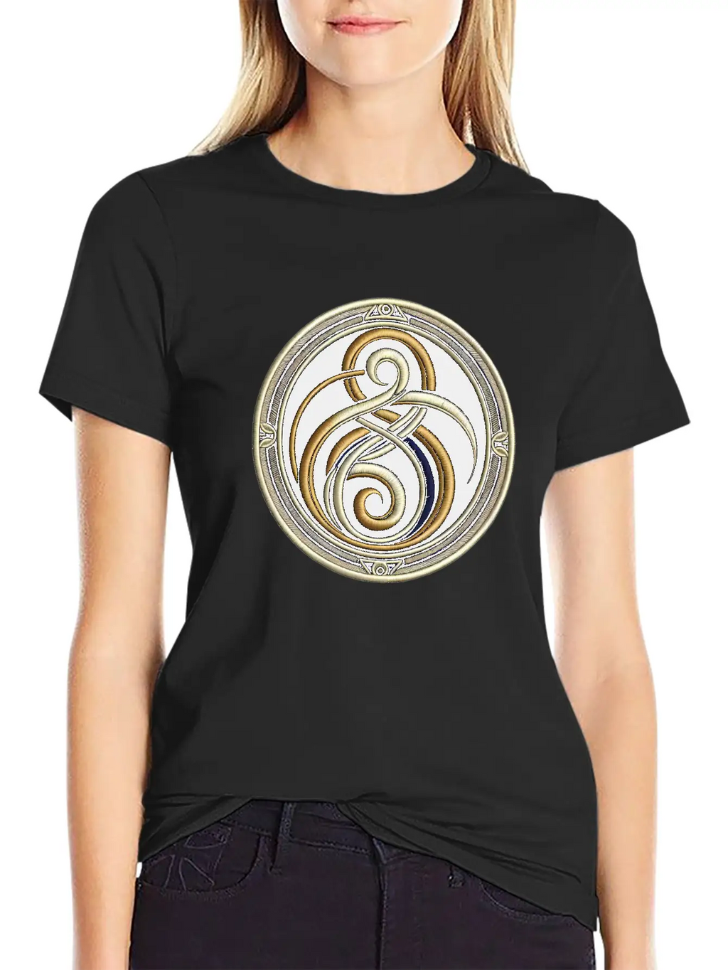 Ecliptic Elegance Essential Cotton Tee For Daily Outfits – Unisex Style