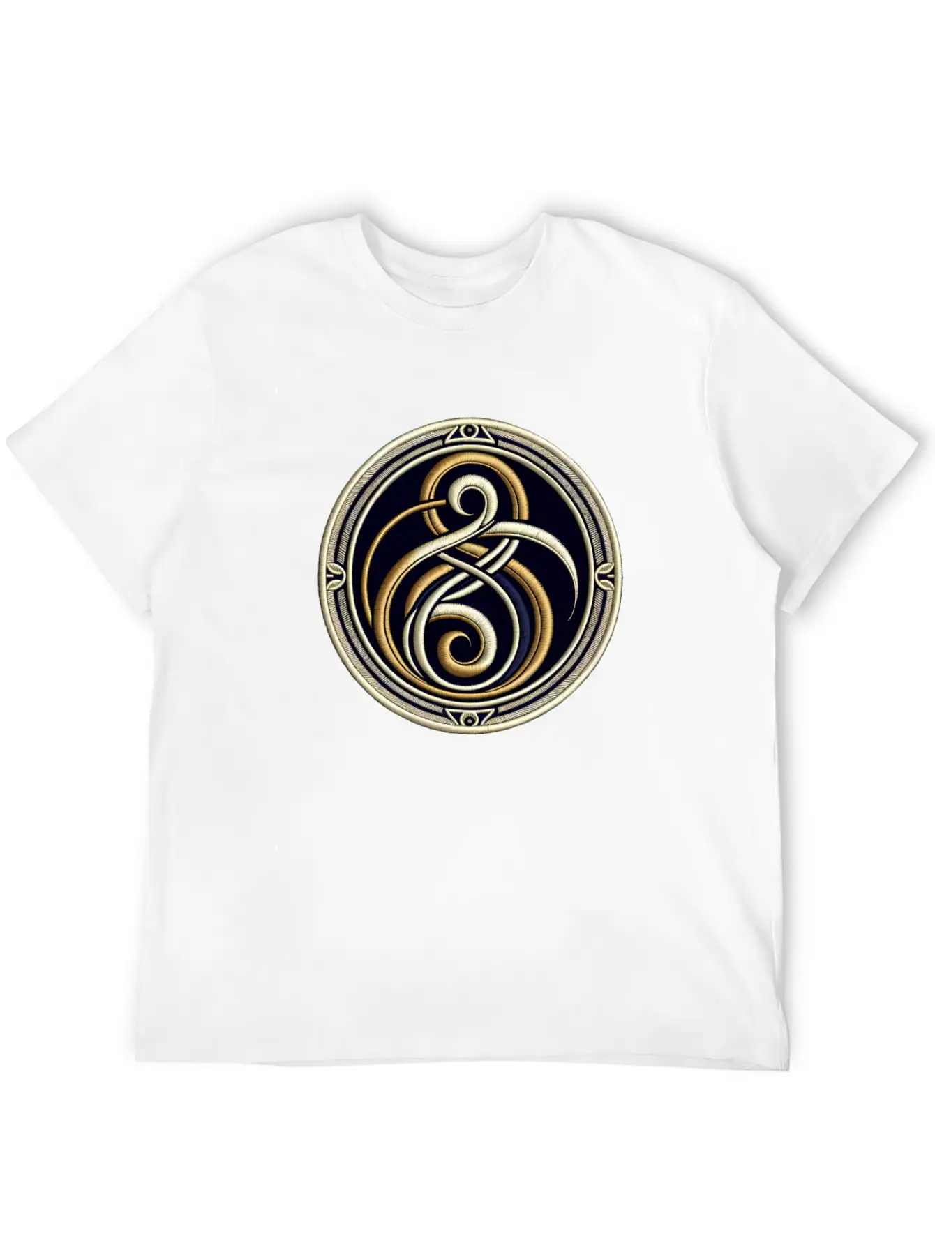 Ecliptic Elegance Essential Cotton Tee For Daily Outfits – Unisex Style