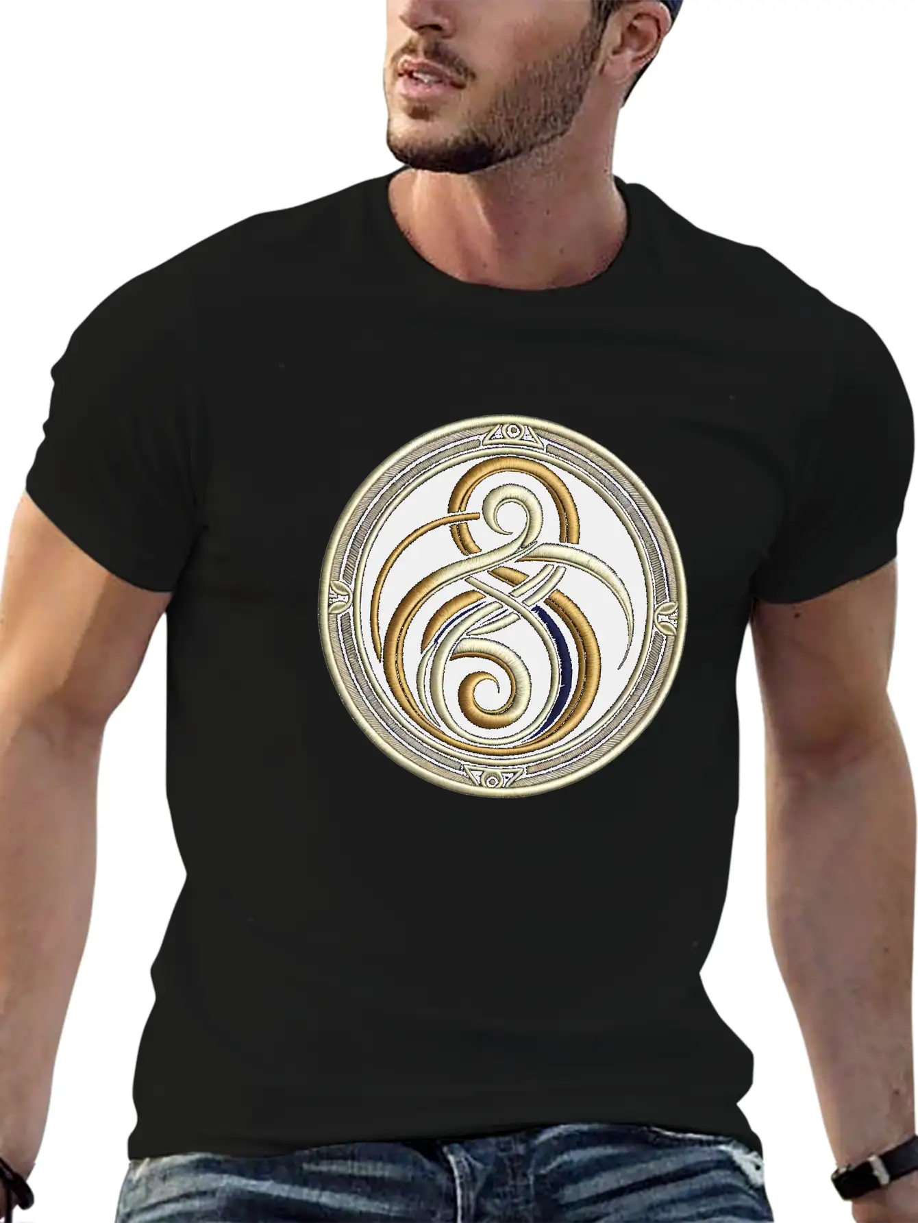 Ecliptic Elegance Essential Cotton Tee For Daily Outfits – Unisex Style