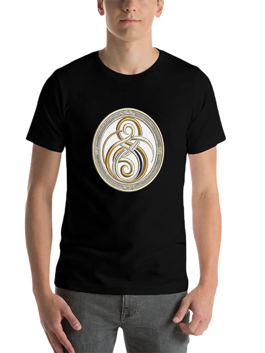Ecliptic Elegance Essential Cotton Tee For Daily Outfits – Unisex Style
