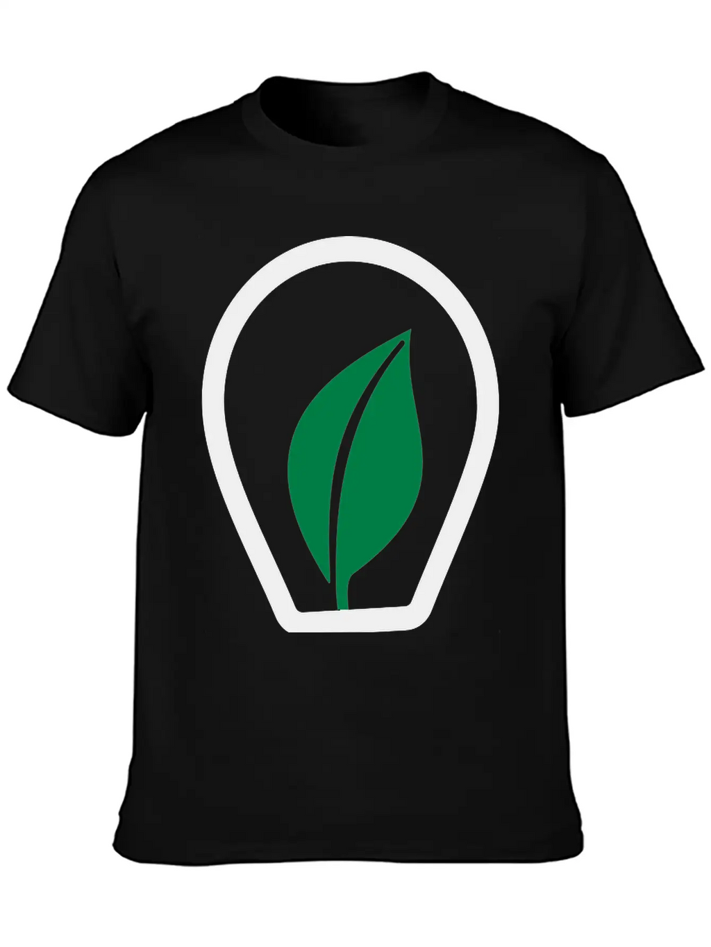 Eco Light Lamp Light Bulb Casual Graphic T-Shirt – Simple And Comfortable Daily Wear