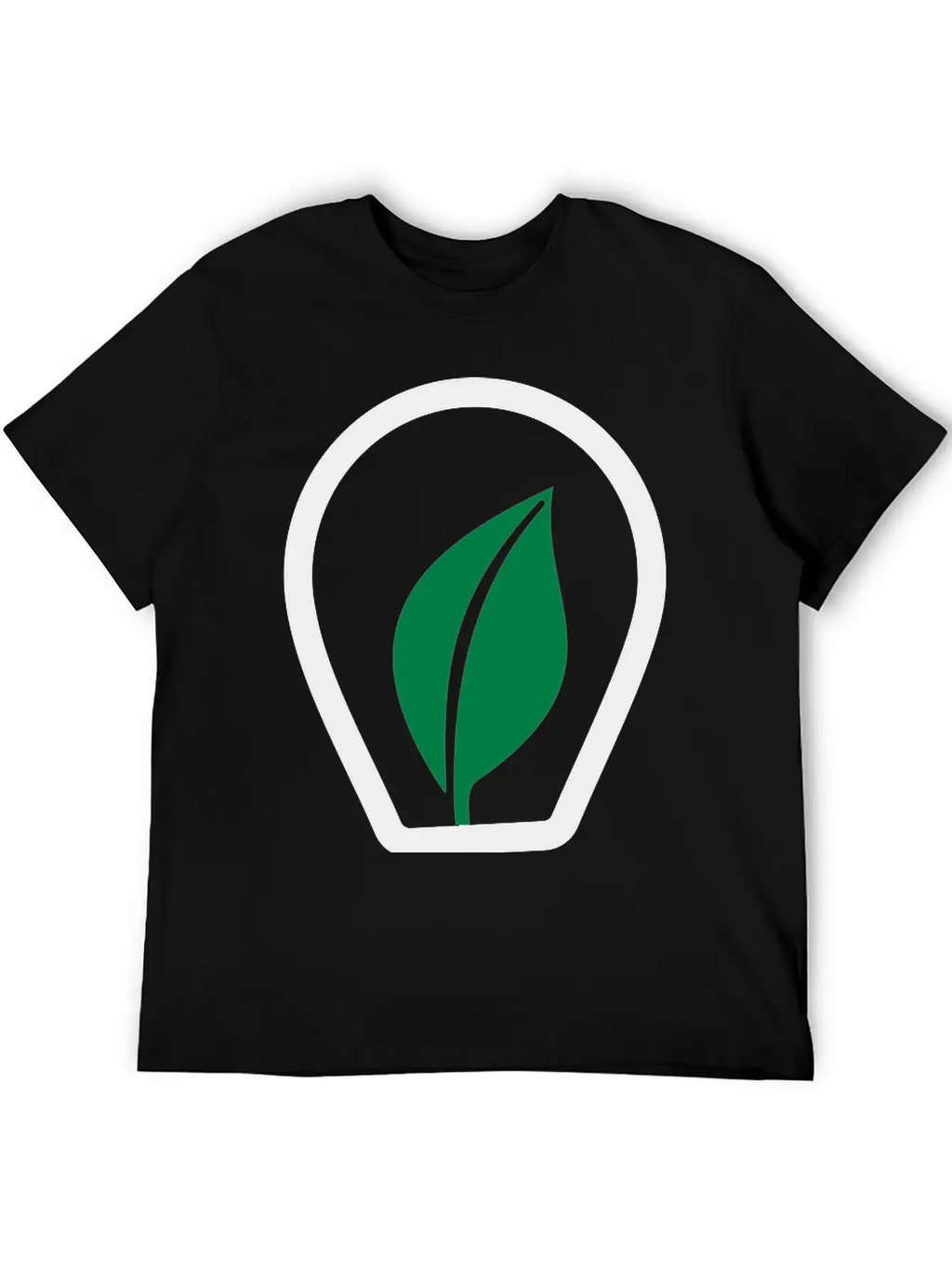 Eco Light Lamp Light Bulb Casual Graphic T-Shirt – Simple And Comfortable Daily Wear