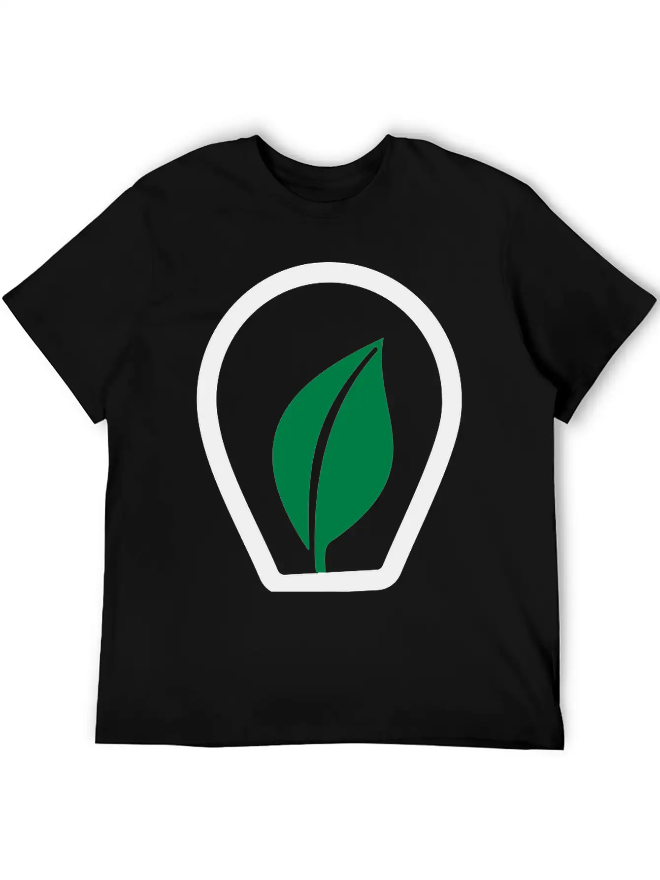 Eco Light Lamp Light Bulb Casual Graphic T-Shirt – Simple And Comfortable Daily Wear