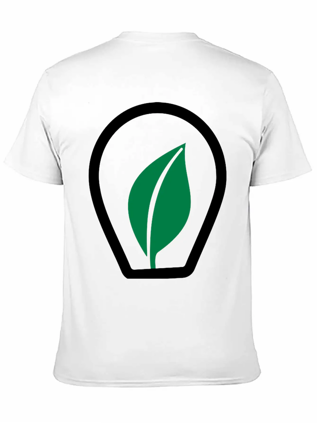 Eco Light Lamp Light Bulb Casual Graphic T-Shirt – Simple And Comfortable Daily Wear