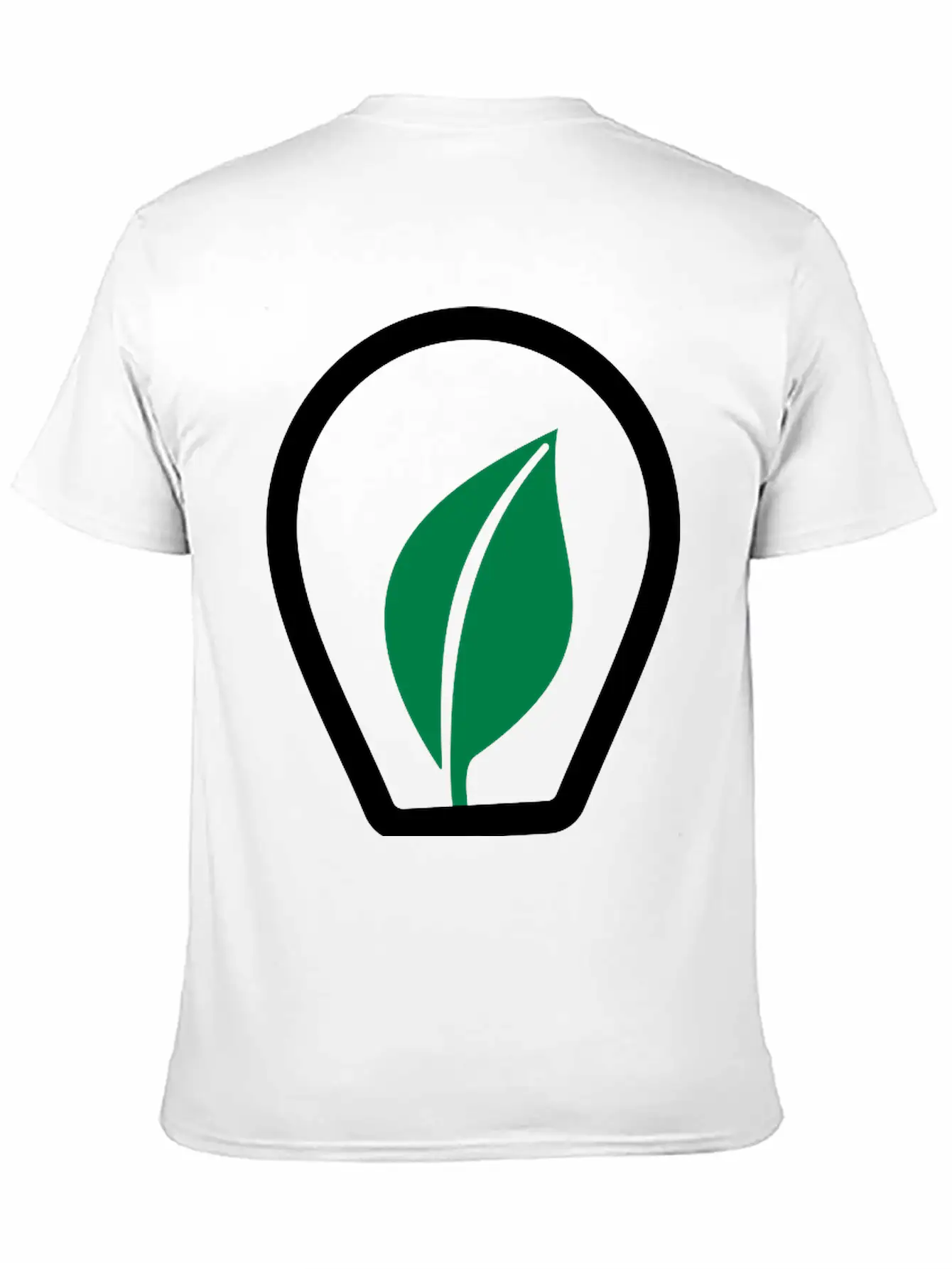 Eco Light Lamp Light Bulb Casual Graphic T-Shirt – Simple And Comfortable Daily Wear