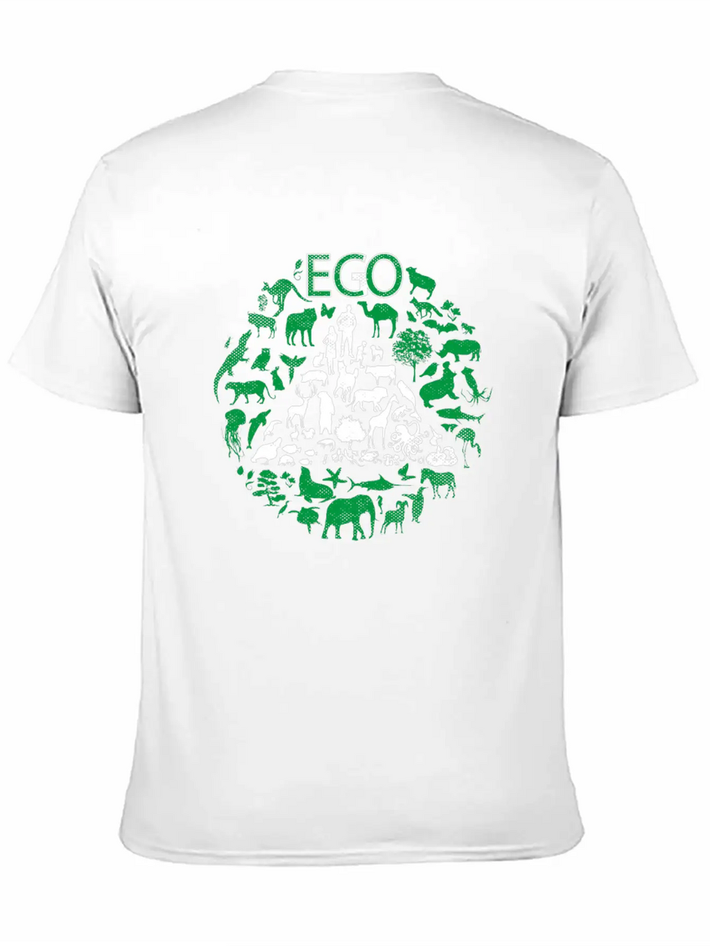ECO Or EGO - ECONOMIC Or EGOISTIC Unisex Short Sleeve Soft Cotton T-Shirt – Casual Everyday Wear