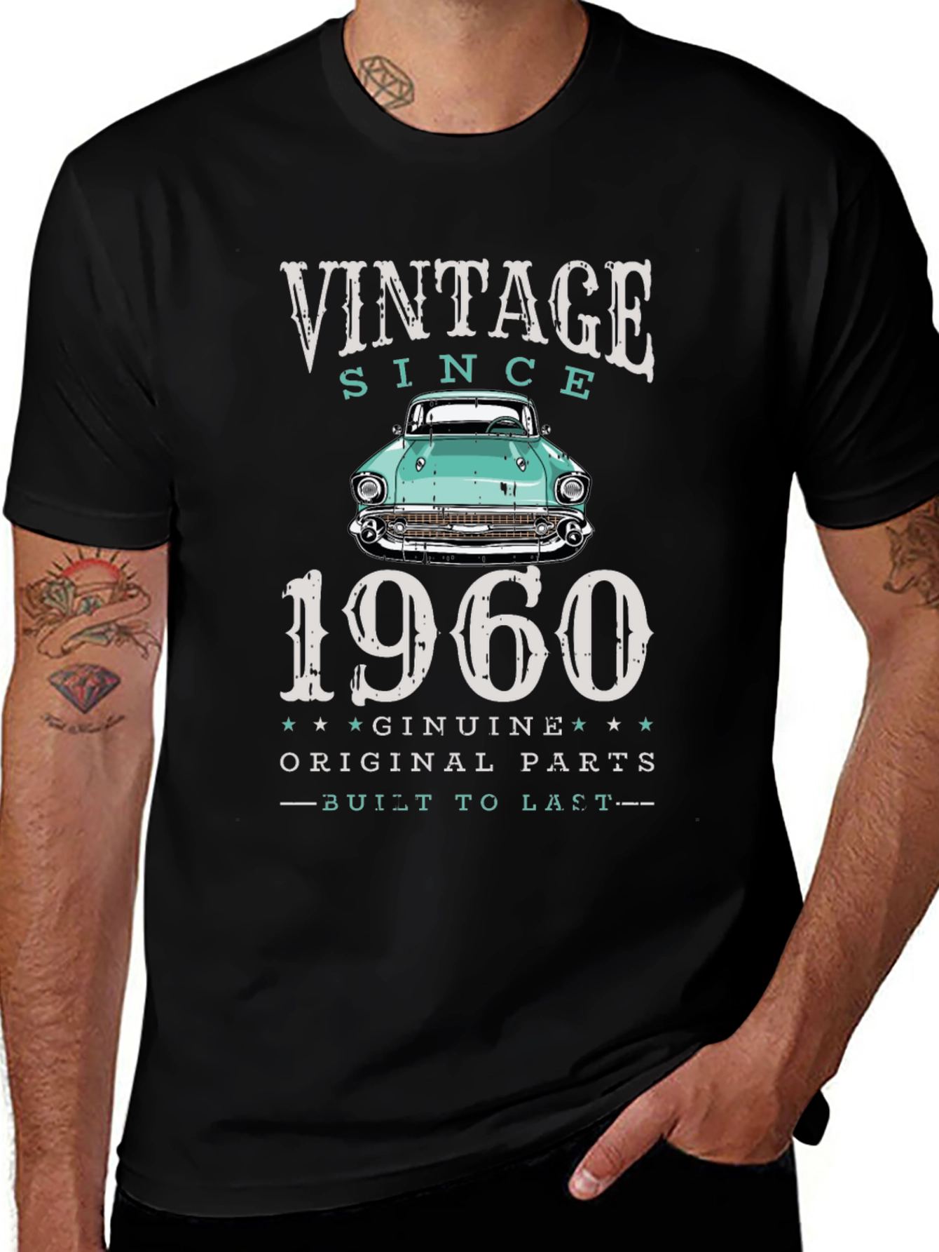 Vintage 1960 Car T-Shirt