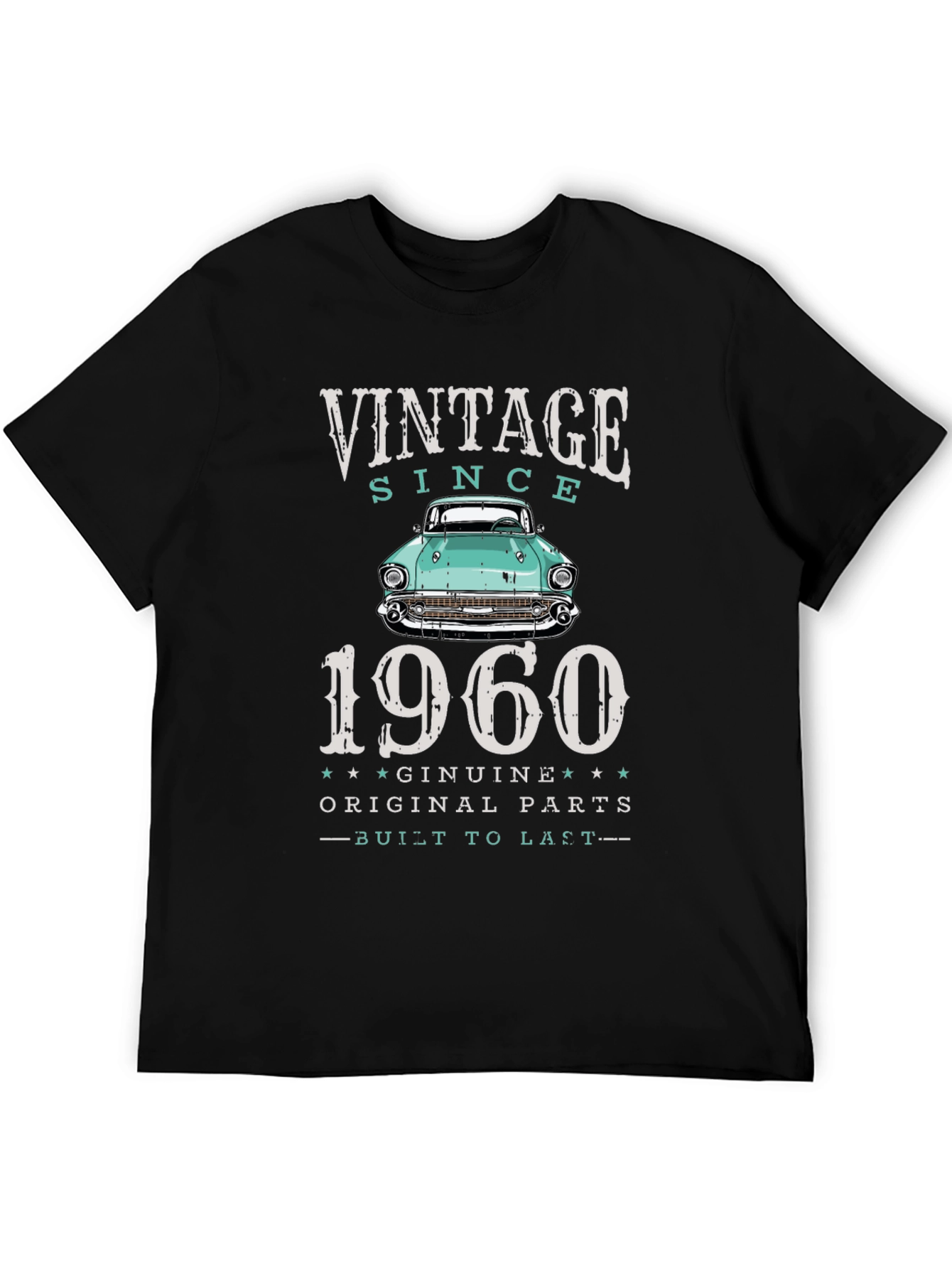 Vintage 1960 Car T-Shirt