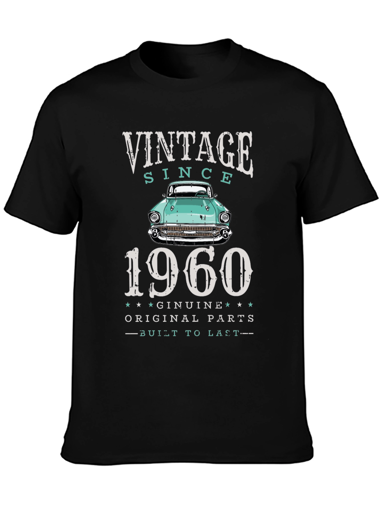 Vintage 1960 Car T-Shirt
