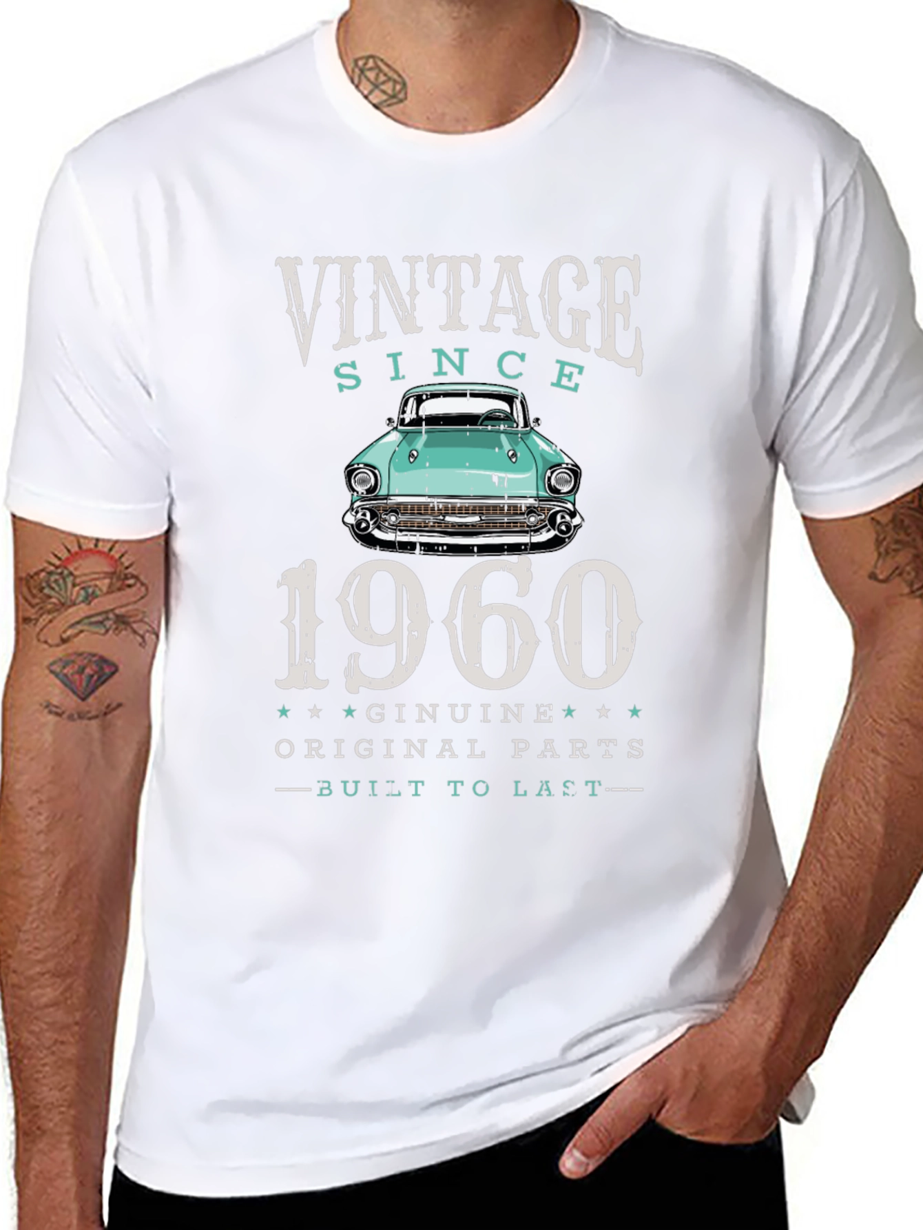 Vintage 1960 Car T-Shirt