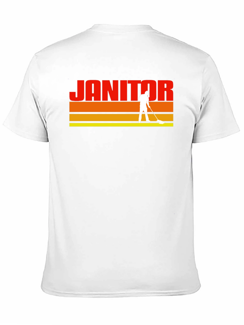 Retro Janitor Graphic T-Shirt