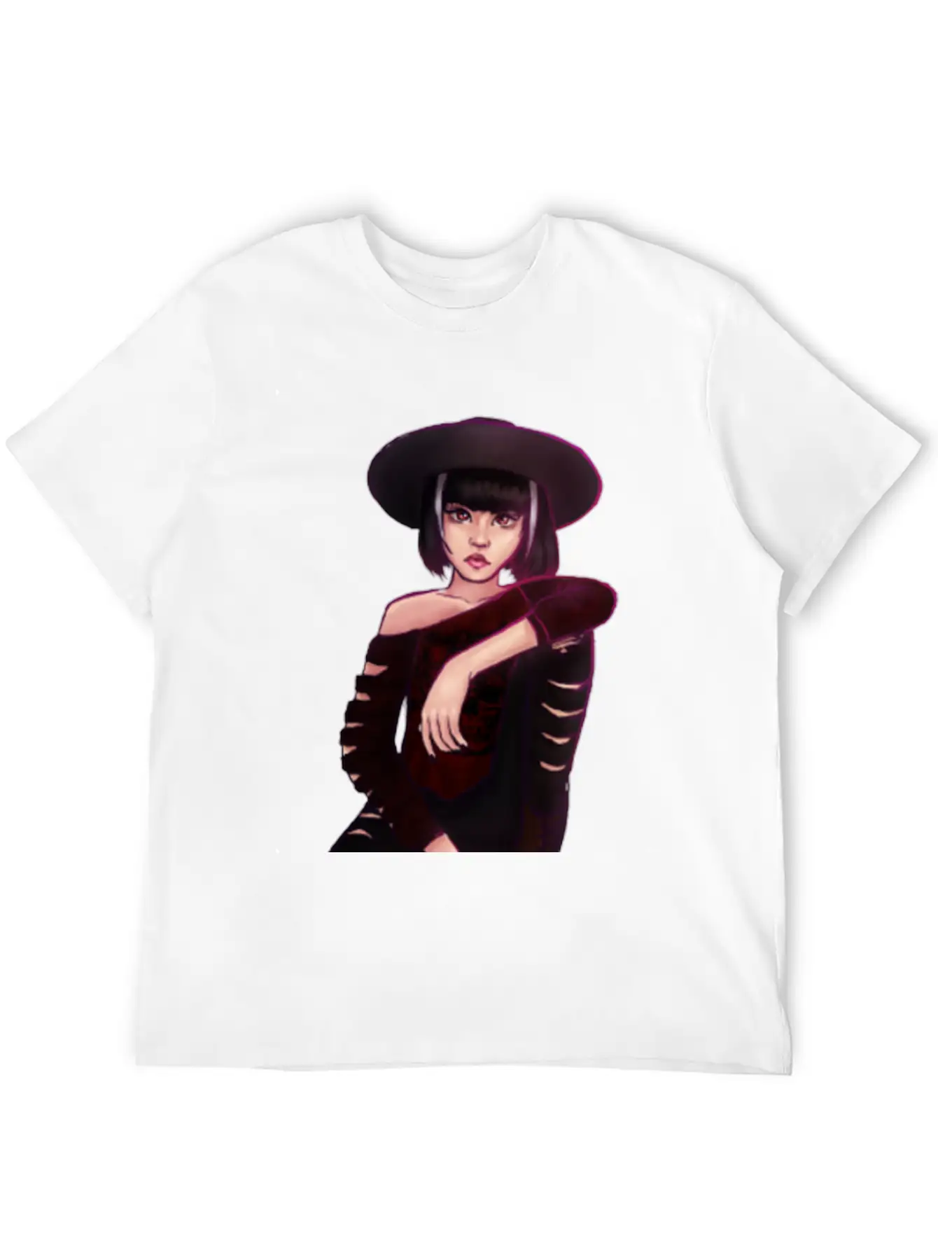 Edgy Pose Classic Fit Graphic Tee For Daily Comfort – Unisex Cotton Shirt