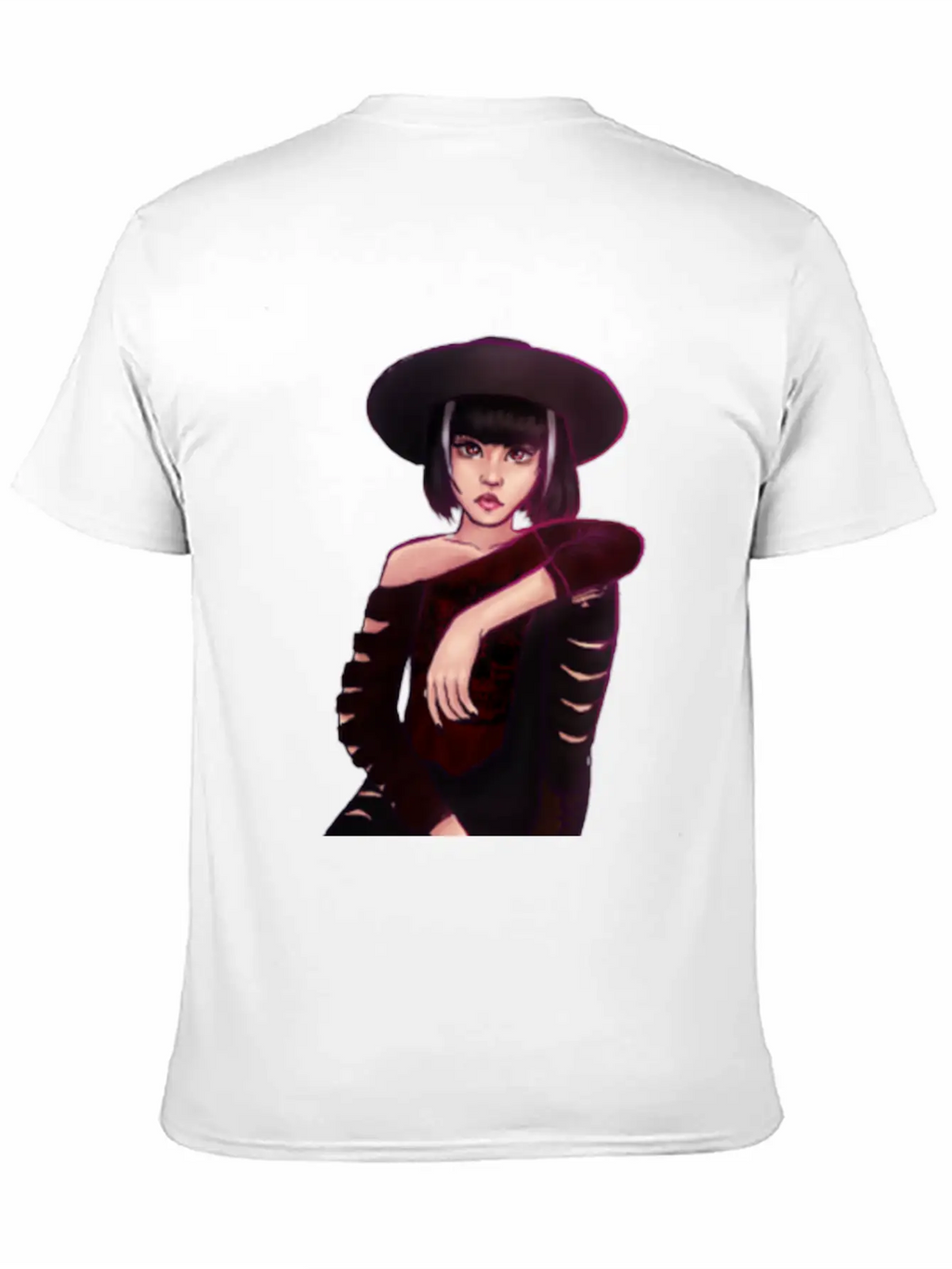 Edgy Pose Classic Fit Graphic Tee For Daily Comfort – Unisex Cotton Shirt