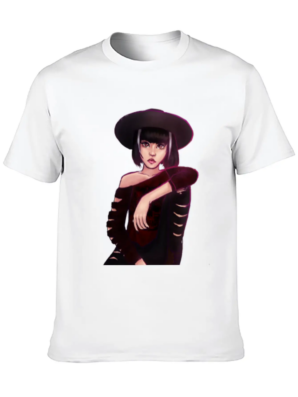 Edgy Pose Classic Fit Graphic Tee For Daily Comfort – Unisex Cotton Shirt