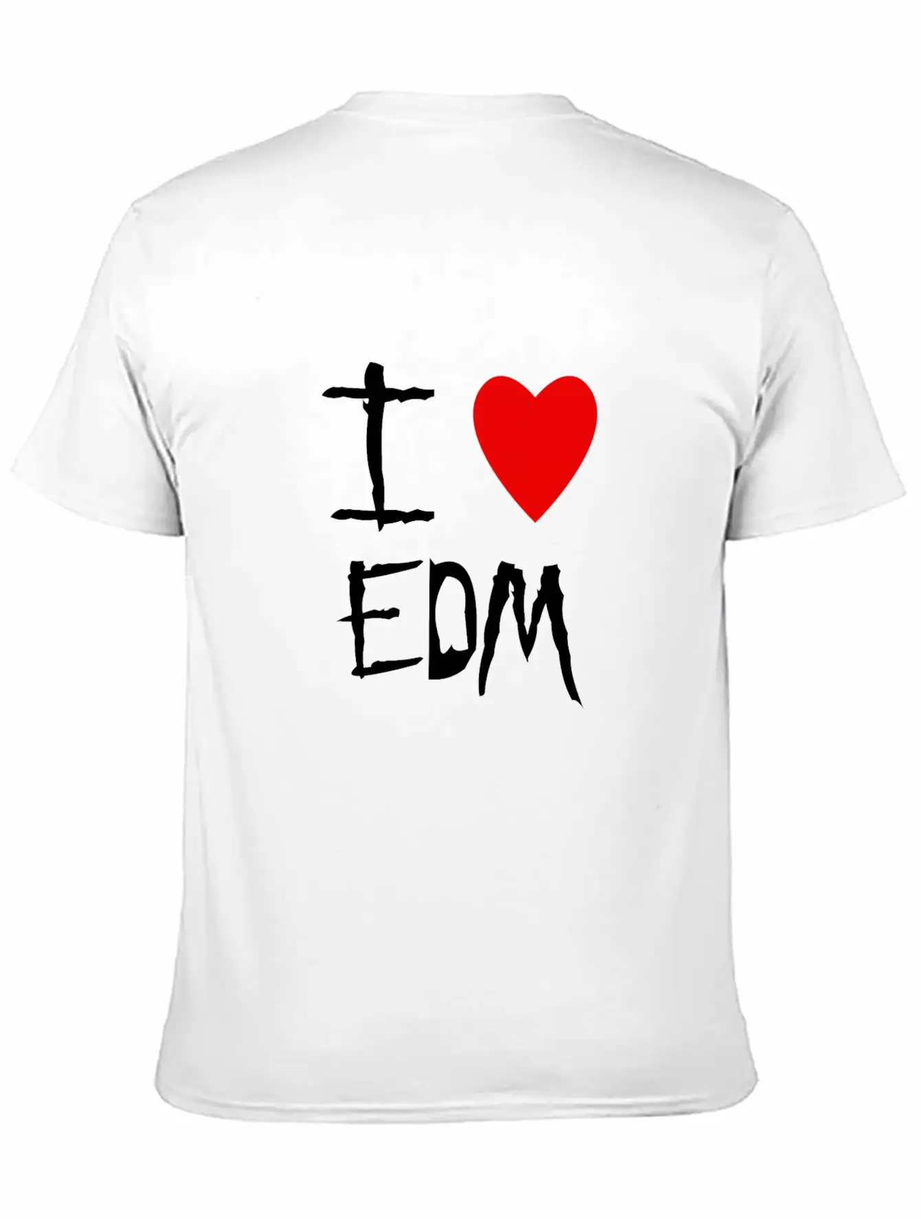EDM I Love Unisex Casual T-Shirt – Clean Design For Daily Comfort