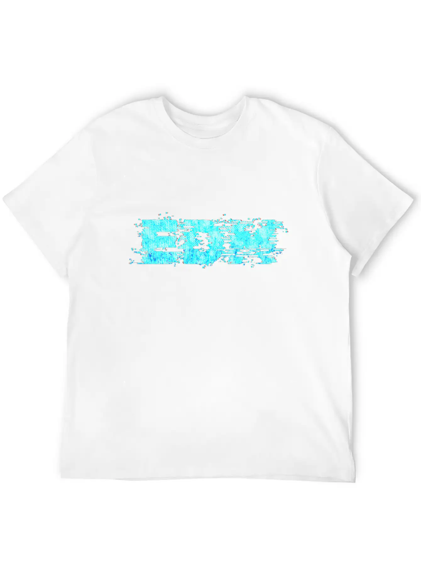 EDM Music Retro Glitch Aesthetics Techno Lover Unisex Casual T-Shirt – Clean Design For Daily Comfort