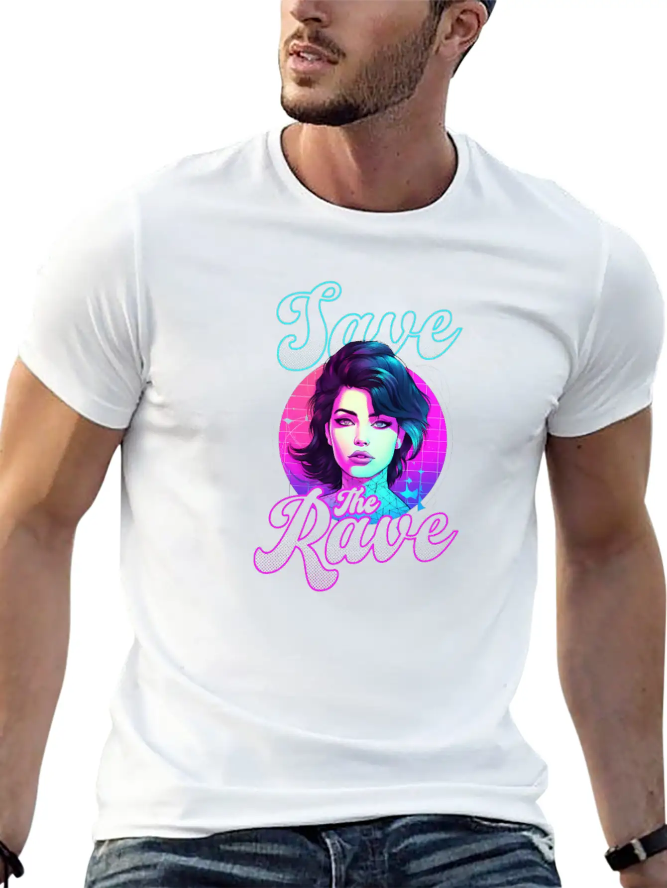 Edm Rave Save The Rave Stylish Everyday T-Shirt – Unisex Basic Cotton Tee