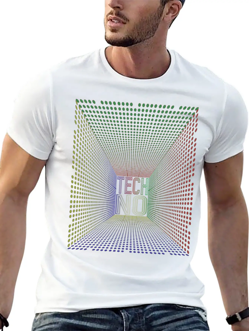 EDM Techno Rave Festival Essential Cotton Tee For Daily Outfits – Unisex Style