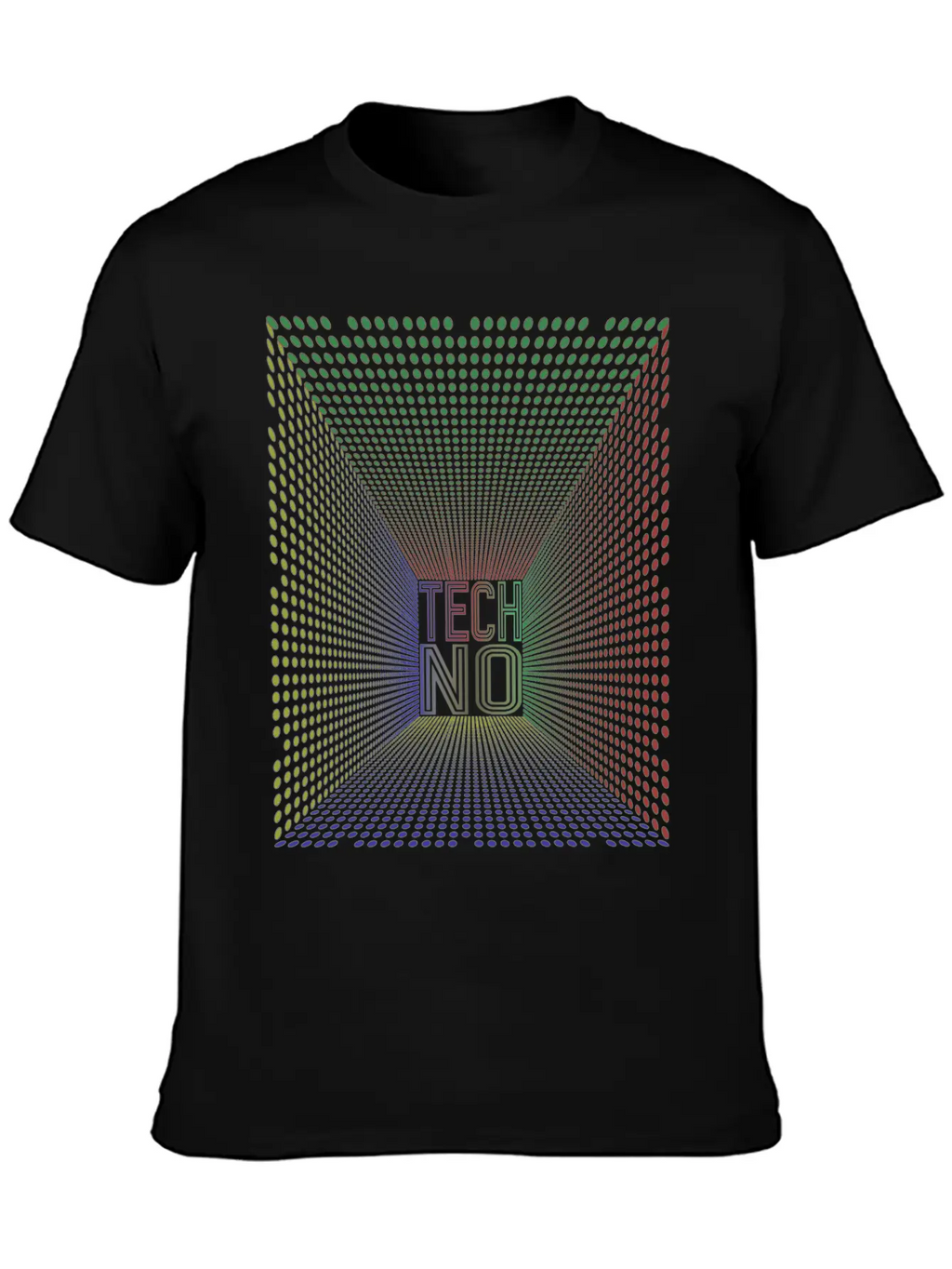 EDM Techno Rave Festival Essential Cotton Tee For Daily Outfits – Unisex Style