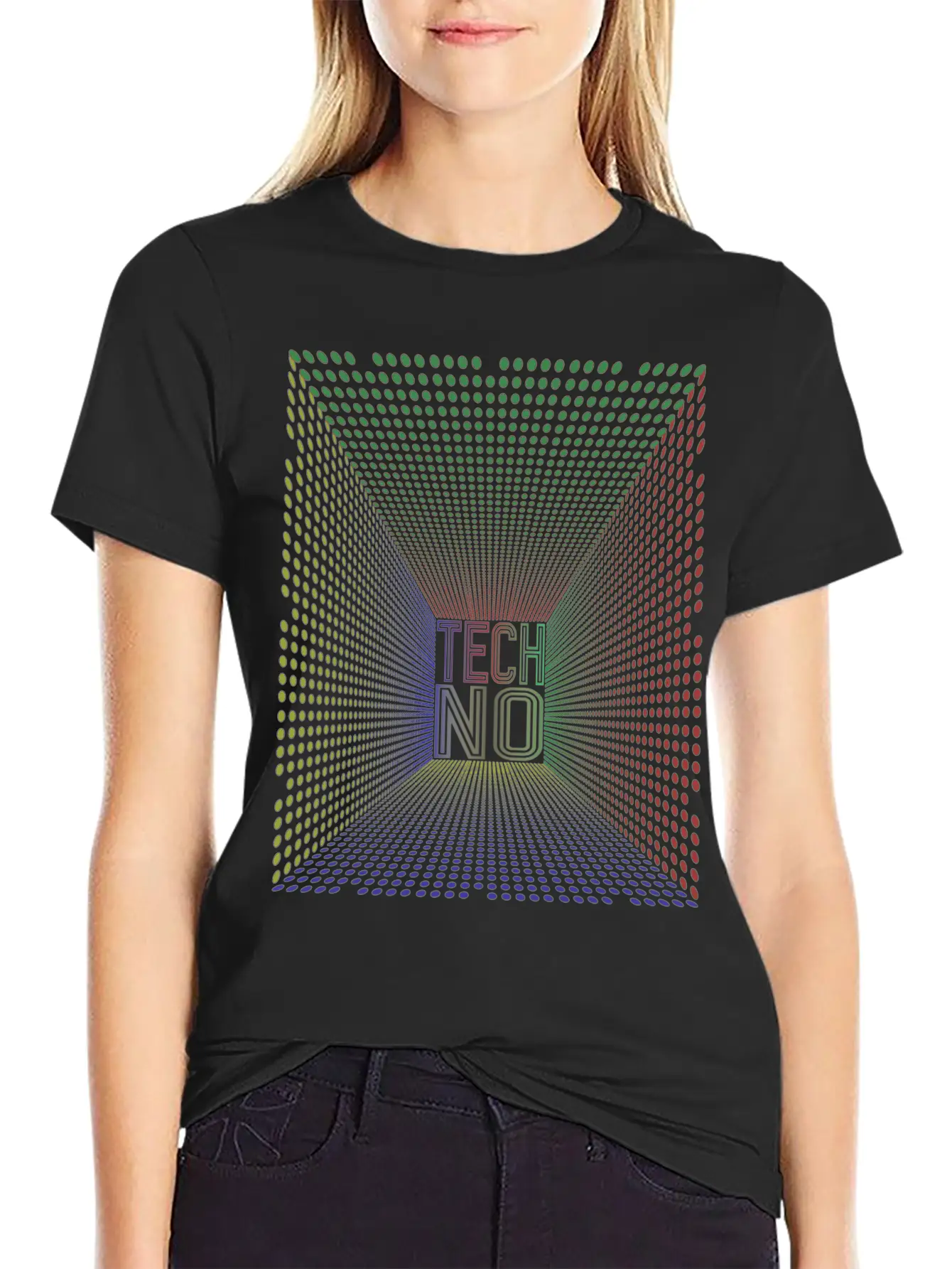 EDM Techno Rave Festival Essential Cotton Tee For Daily Outfits – Unisex Style