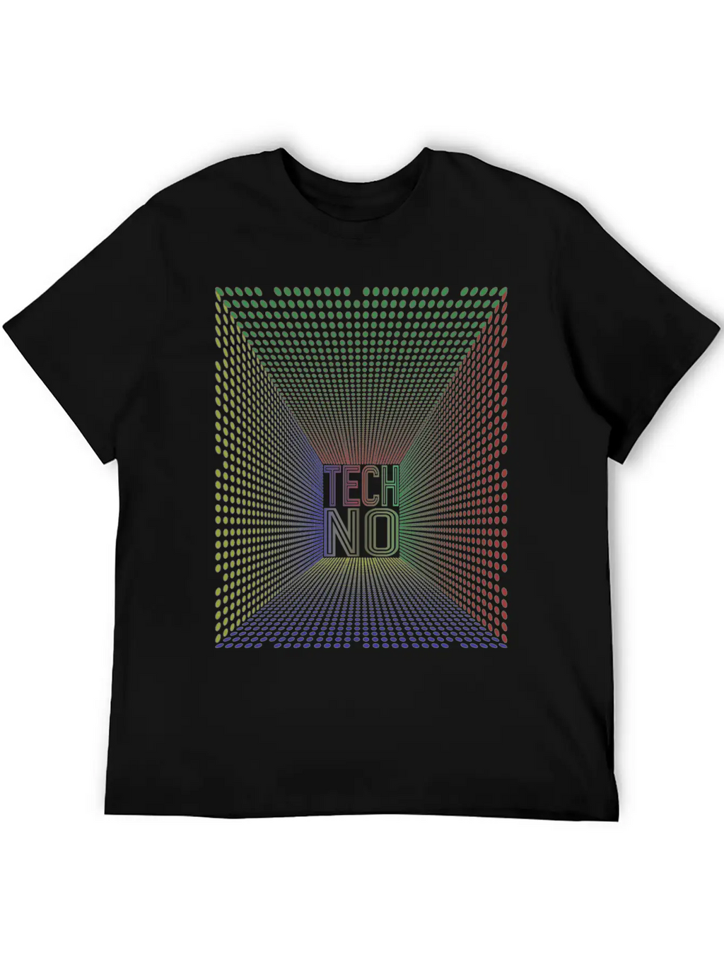 EDM Techno Rave Festival Essential Cotton Tee For Daily Outfits – Unisex Style