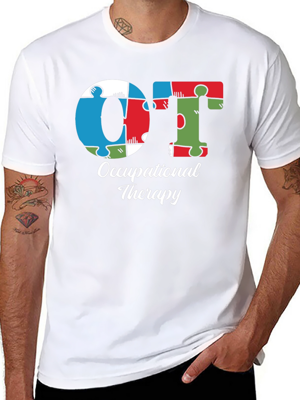 Occupational Therapy Puzzle Piece T-Shirt