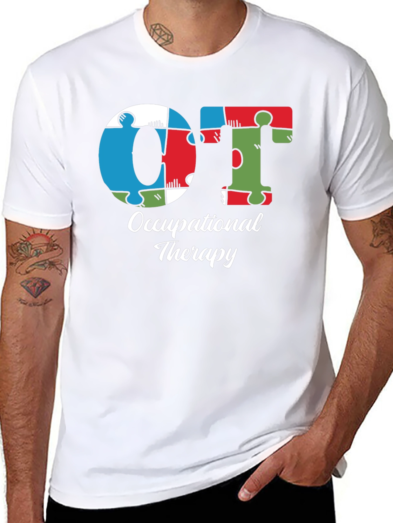 Occupational Therapy Puzzle Piece T-Shirt