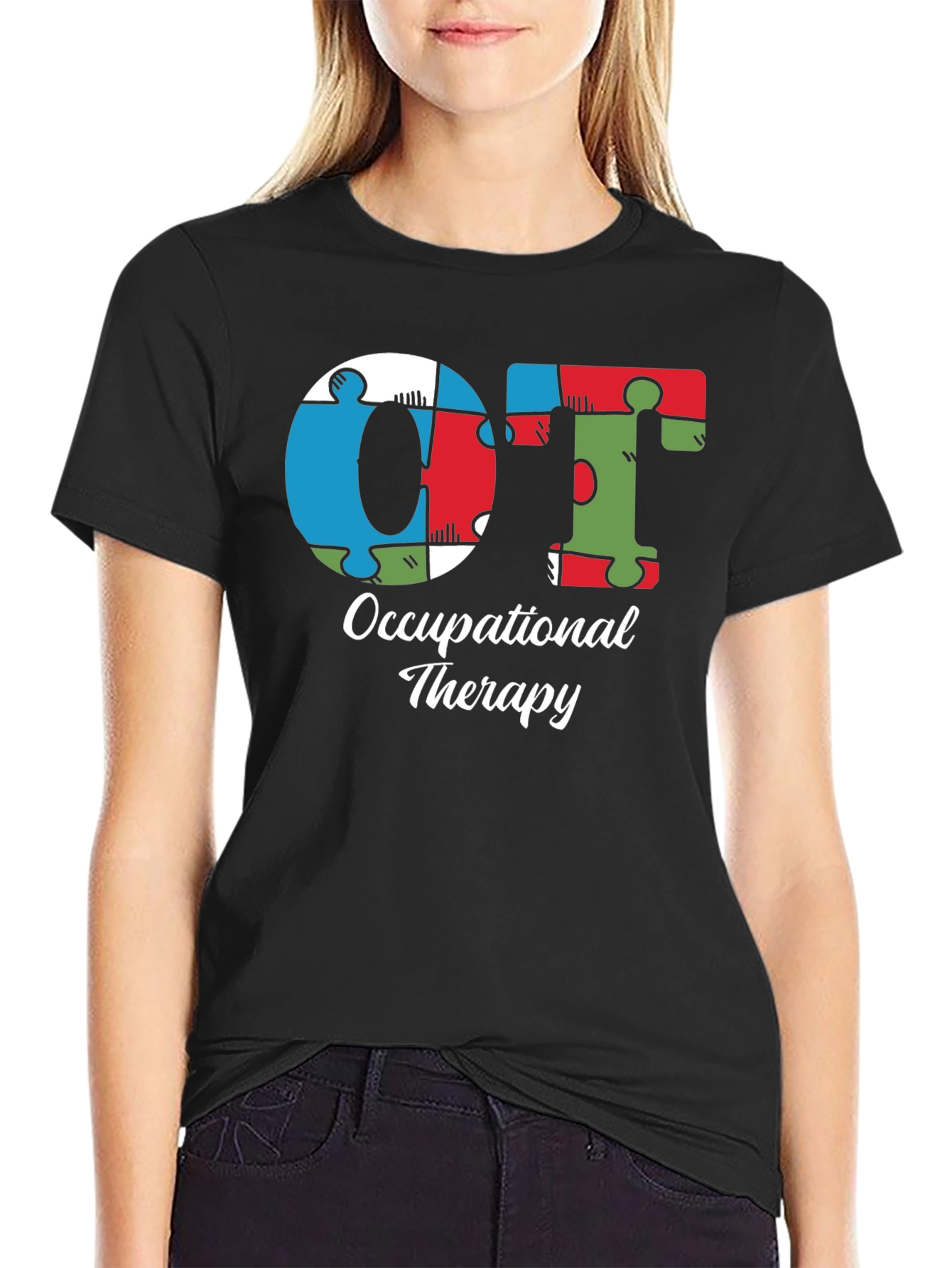 Occupational Therapy Puzzle Piece T-Shirt
