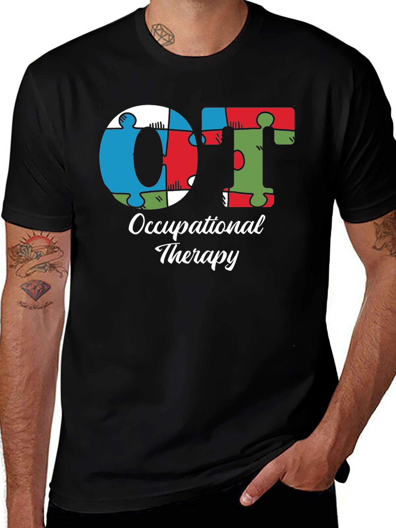 Occupational Therapy Puzzle Piece T-Shirt
