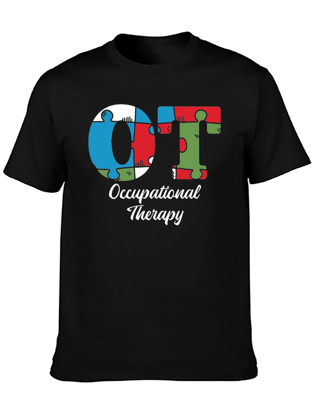 Occupational Therapy Puzzle Piece T-Shirt